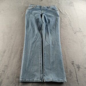 Vintage Levis 550 Jeans Womens 10 Blue Light Wash Relaxed Wide Denim Y2K Baggy